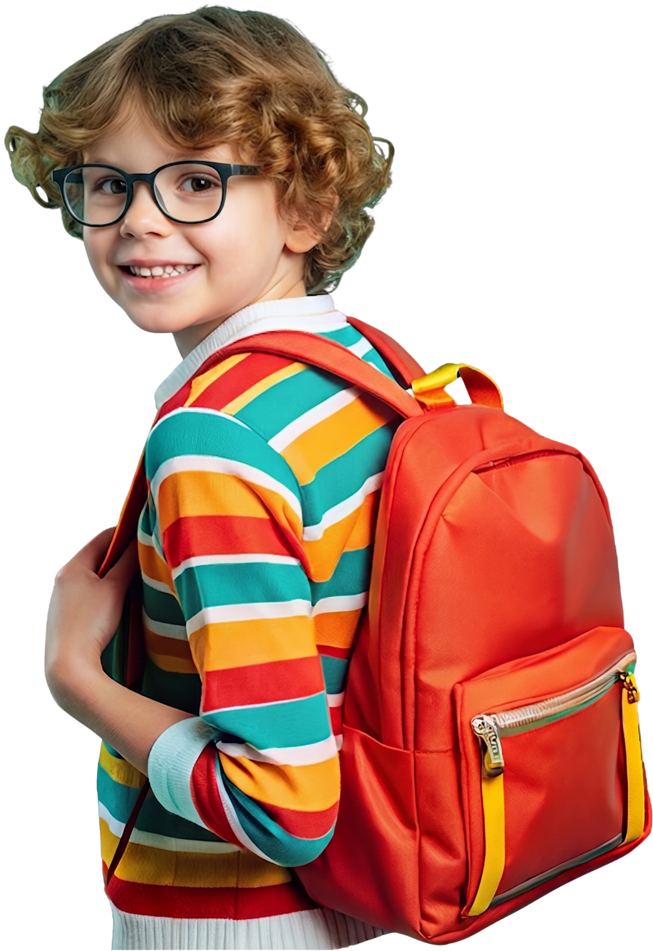 Happy student
